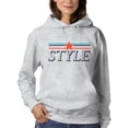 thumbnail image 1 of Style Star Banner Hoodie Women -Image by Shutterstock, Female 3X-Large, 1 of 4