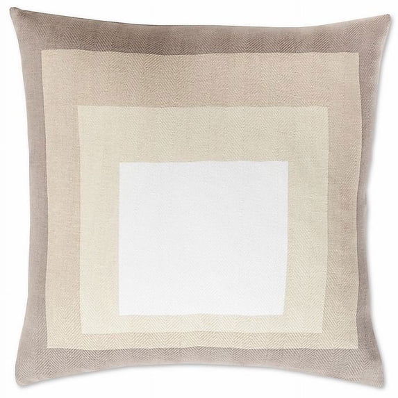 Style Statements by Surya Geometric 18-Inch Square Throw Pillow in Neutral