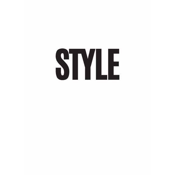 Style: Style: A decorative book for coffee tables, end tables, bookshelves and interior design styling: Stack style decor books to add design to any room: Black and White decorative book ideal for you