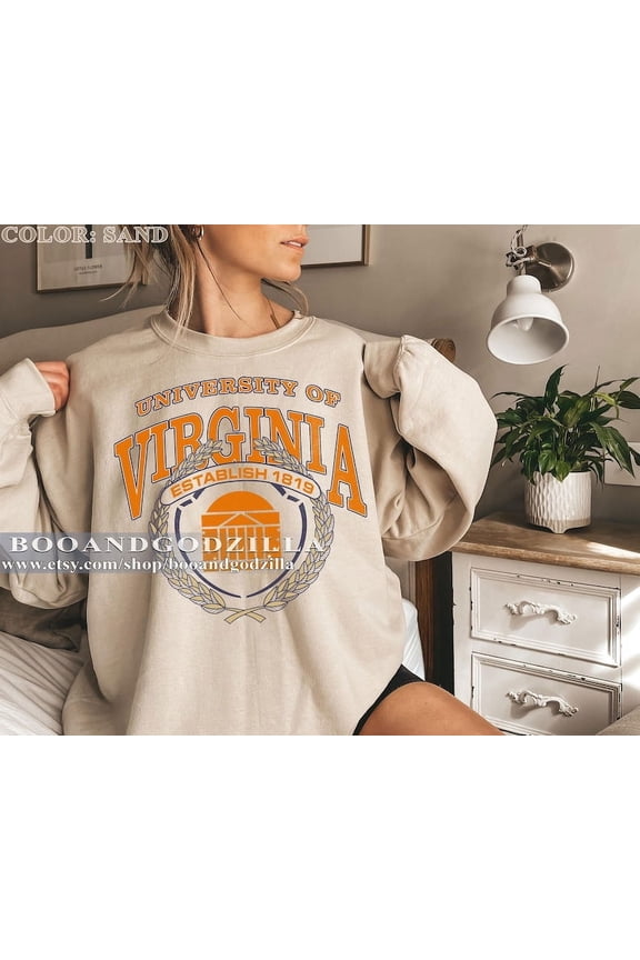 Style University of Virginia (1819) Sweatshirt, University of Virginia (1819) Shirt, USA University Shirt