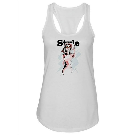 Style Woman Portrait Tank Women -Image by Shutterstock, Female x-Large