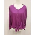 thumbnail image 1 of Style&amp;Co. Plus Size Button Top 1X-NEW, 1 of 2
