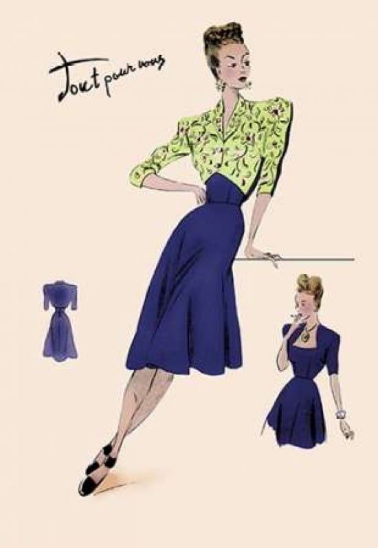 Style for Every Day 1947 Canvas Art - Unknown (12 x 18)