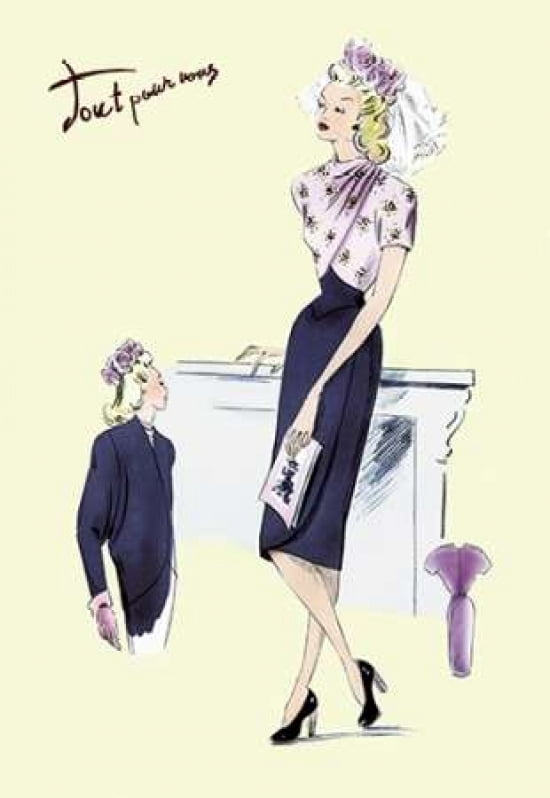 Style for your Special Day 1947 Canvas Art - Unknown (24 x 36)