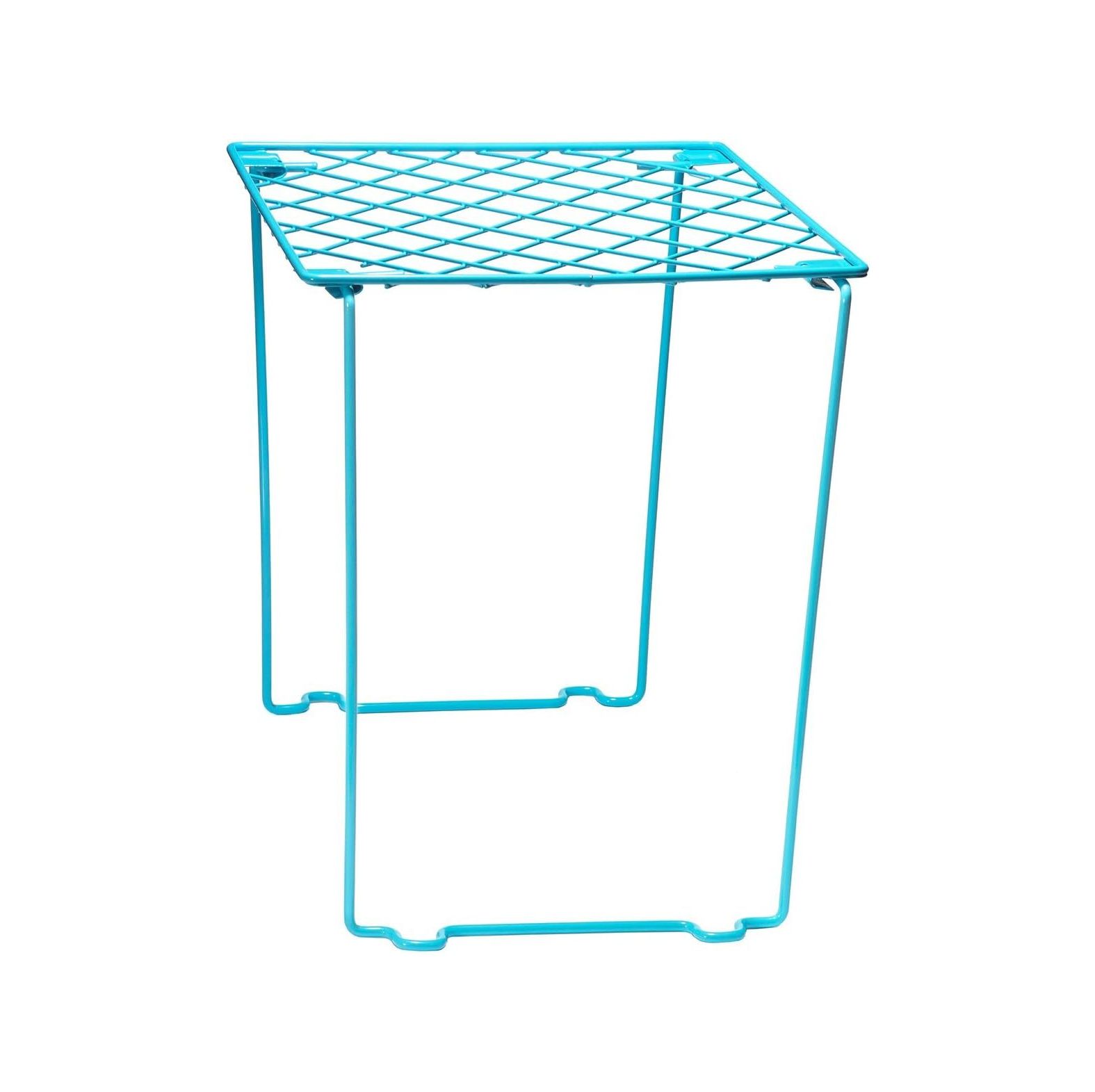 Style it! Stackable Locker Shelf, Turquoise Blue