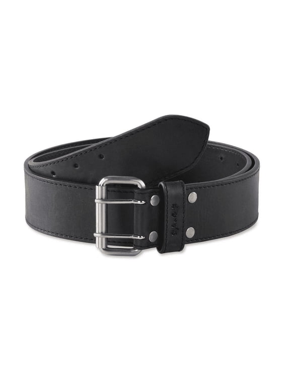 Style n Craft Wide Work Belt in Full Grain Leather in Black Color in Two Inch