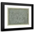 thumbnail image 1 of Style of Hans Rottenhammer 17x15 Black Modern Framed Museum Art Print Titled - King Solomon Adoring&nbsp;Idols, 1 of 5