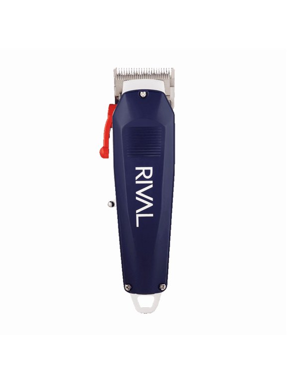 Rival Cordless Hair Clipper with Digital Display, Metal Housing, Taper Blade, Rechargeable Grooming Trimmer