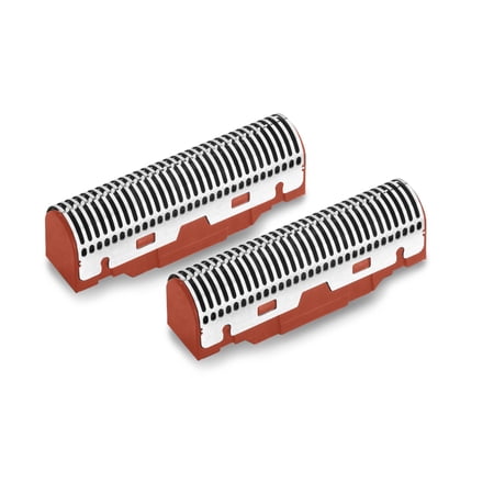 StyleCraft Replacement Absolute Zero Mens Foil Shaver Set of 2 Forged Red Stainless Steel Cutter Blades