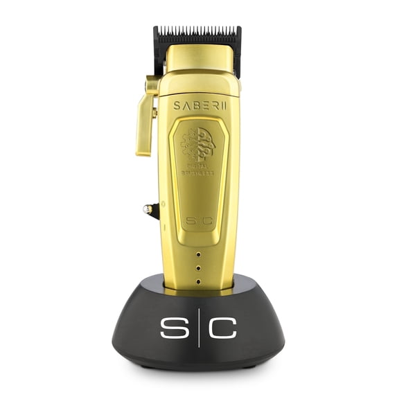 StyleCraft Saber II Professional Full Metal Body High-Torque Digital Brushless Motor Cordless Hair Clipper