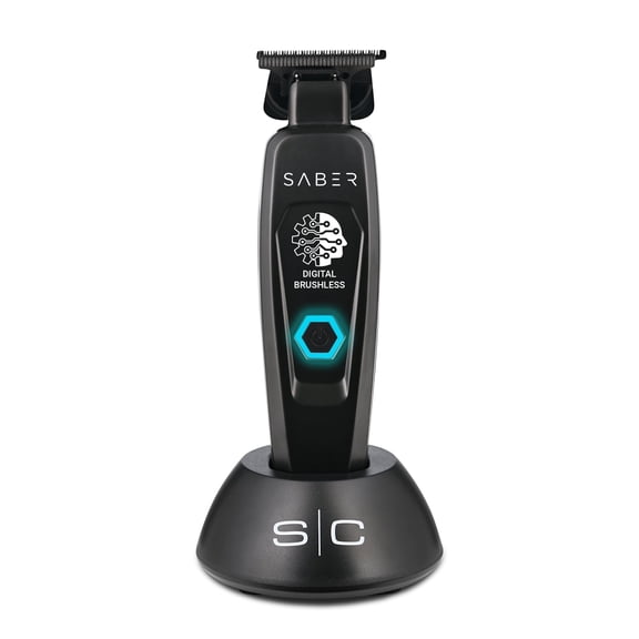 StyleCraft Saber Hair Trimmer – Digital Brushless Motor - Black