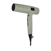 StyleCraft Sage Hair Dryer Professional Lightweight with 2 Concentrator Nozzles, 1 Diffuser