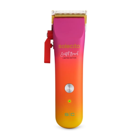 StyleCraft Solecito Compact Cordless Hair Clipper with High-RPM Motor and Gold Titanium Taper Blade for Smooth Fades and Sensitive Skin