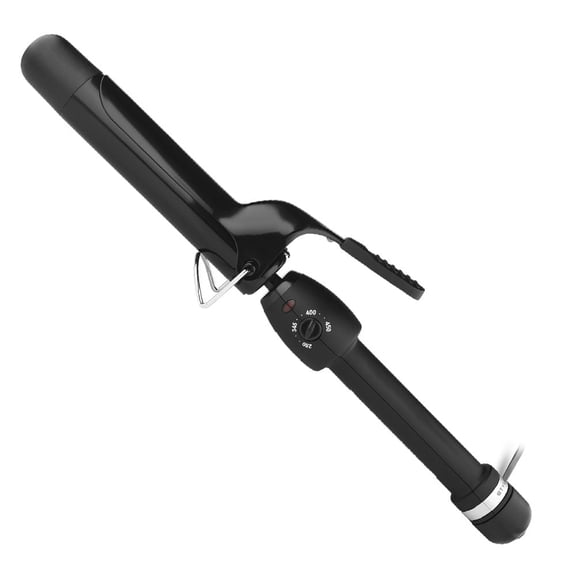 StyleCraft Stay-Temp Professional 1.25" Hair Curling Iron, Black