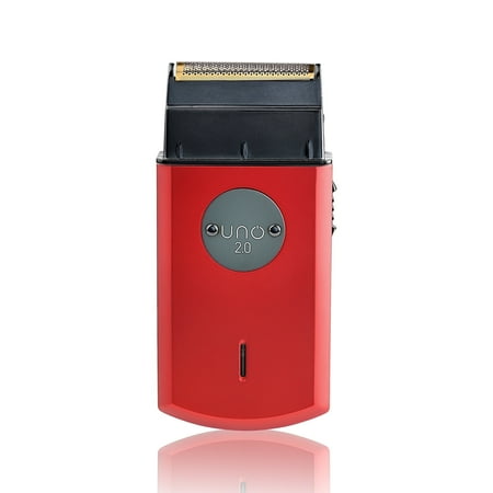 StyleCraft Uno 2.0 Cordless Single Foil Shaver, Mini Travel Size, Portable, Gold Titanium Premium Head, Supercharged Motor