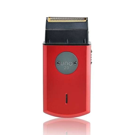 StyleCraft Uno 2.0 Cordless Single Foil Shaver, Mini Travel Size, Portable, Gold Titanium Premium Head, Supercharged Motor
