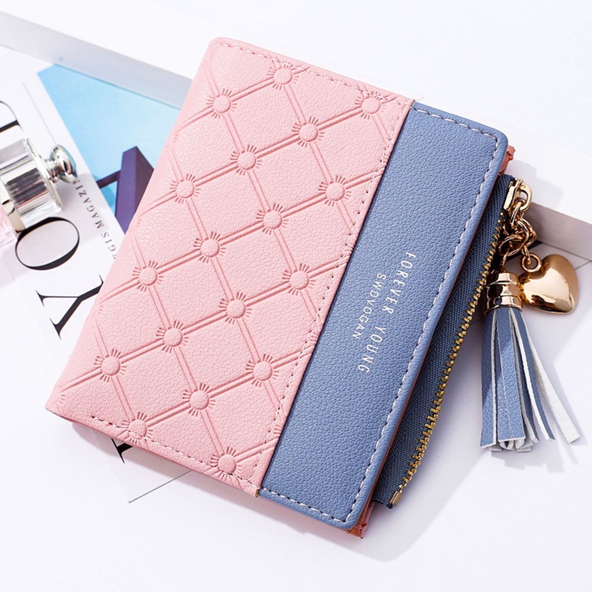 beautiful people × h'eres SPINAL riders petit wallet