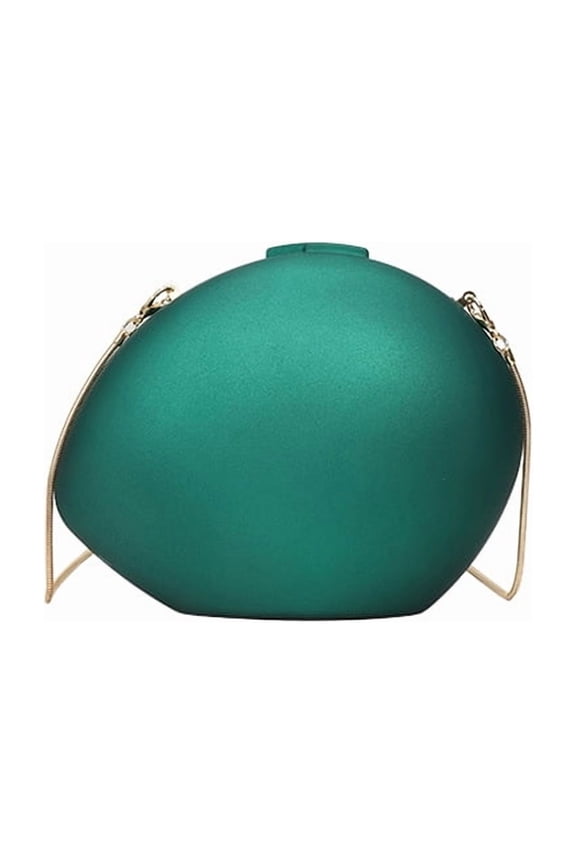 Acrylic Oval Crossbody Bag for Women, Candy-Color Hard Box Purse - Stylish Casual Daily Shoulder Bag