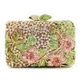 thumbnail image 1 of StyleSack Floral Rhinestone Clutch Purse for Women - Crystal Evening Bag for Wedding, Party & Special Events, 1 of 8