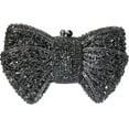 thumbnail image 1 of StyleSack Handmade Rhinestone Bow Clutch - Pearl Chain Evening Purse for Women Wedding Party, 1 of 5