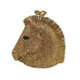thumbnail image 1 of StyleSack Horse Head Rhinestone Clutch for Women, Sparkling Evening Bag with Detachable Chain & Crystal Accents, 1 of 2