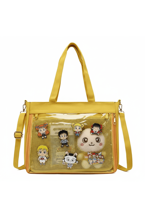 Women's Vintage Japanese PU Leather Messenger Bag - Top Handle Briefcase Satchel, Convertible Shoulder Bag for Office/College (12.20×3.14×9.05in)