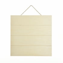 Stylecraft 15.75" Square Unfinished Wood Plaque (1 Each)