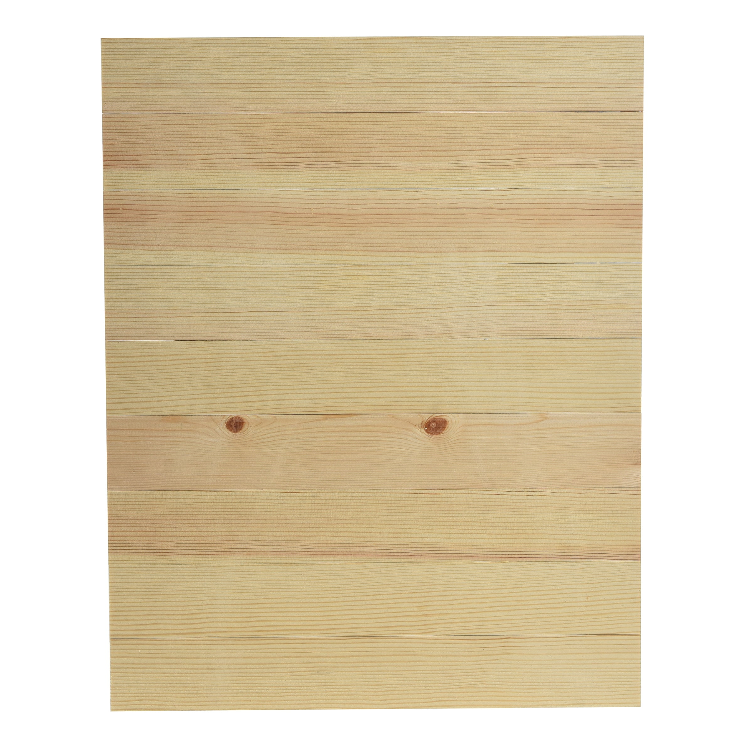 Plaid Unpainted Wood Surface, Wood Hinged Box with Heart Lid