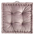 thumbnail image 1 of Home Decor Collection Stylehouse 20" x 20" Burnished Lilac Decorative Floor Pillow, 1 of 8