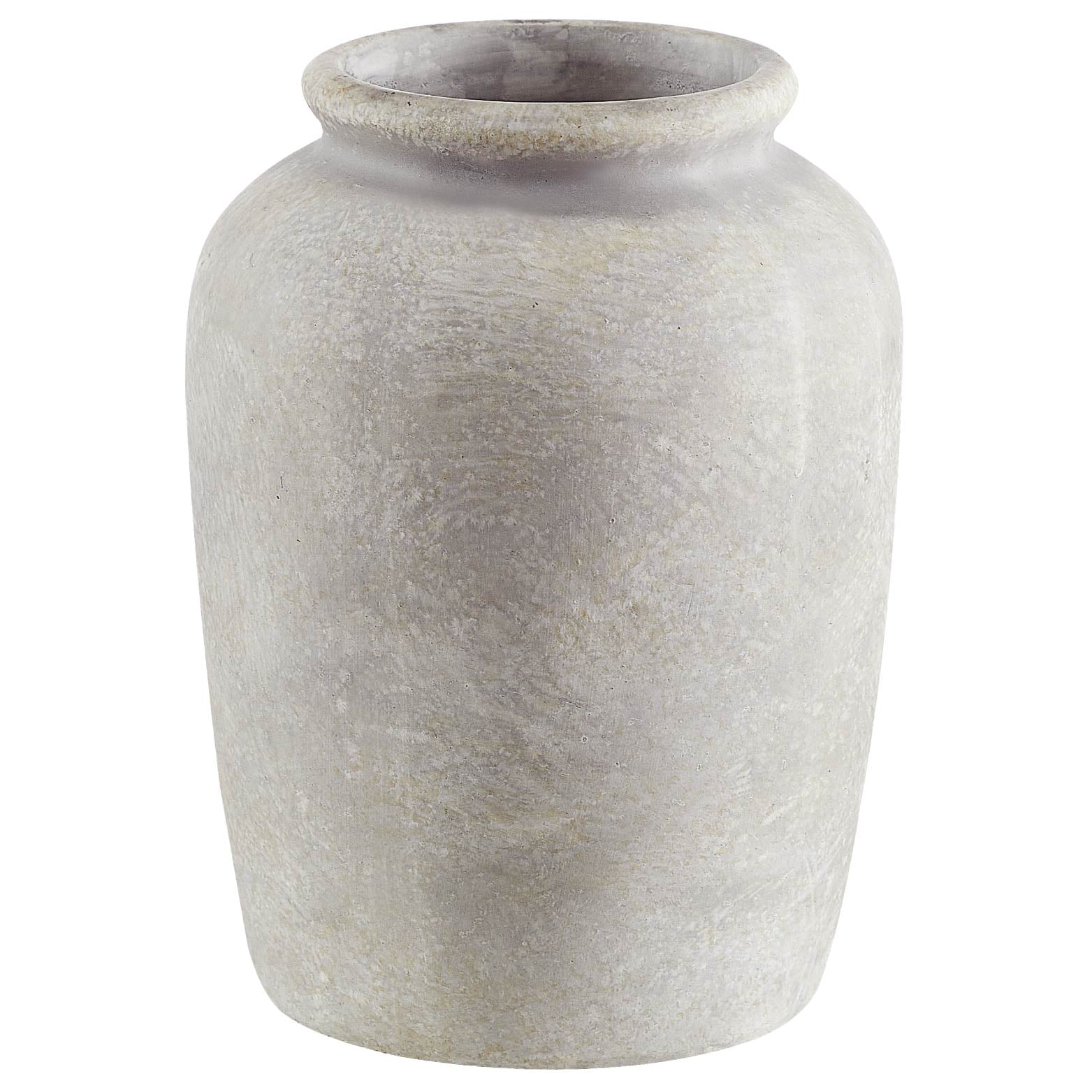 Home Decor Collection Antique-Style Ceramic Vase, 5.9" L x 5.6" W x 7.8" H