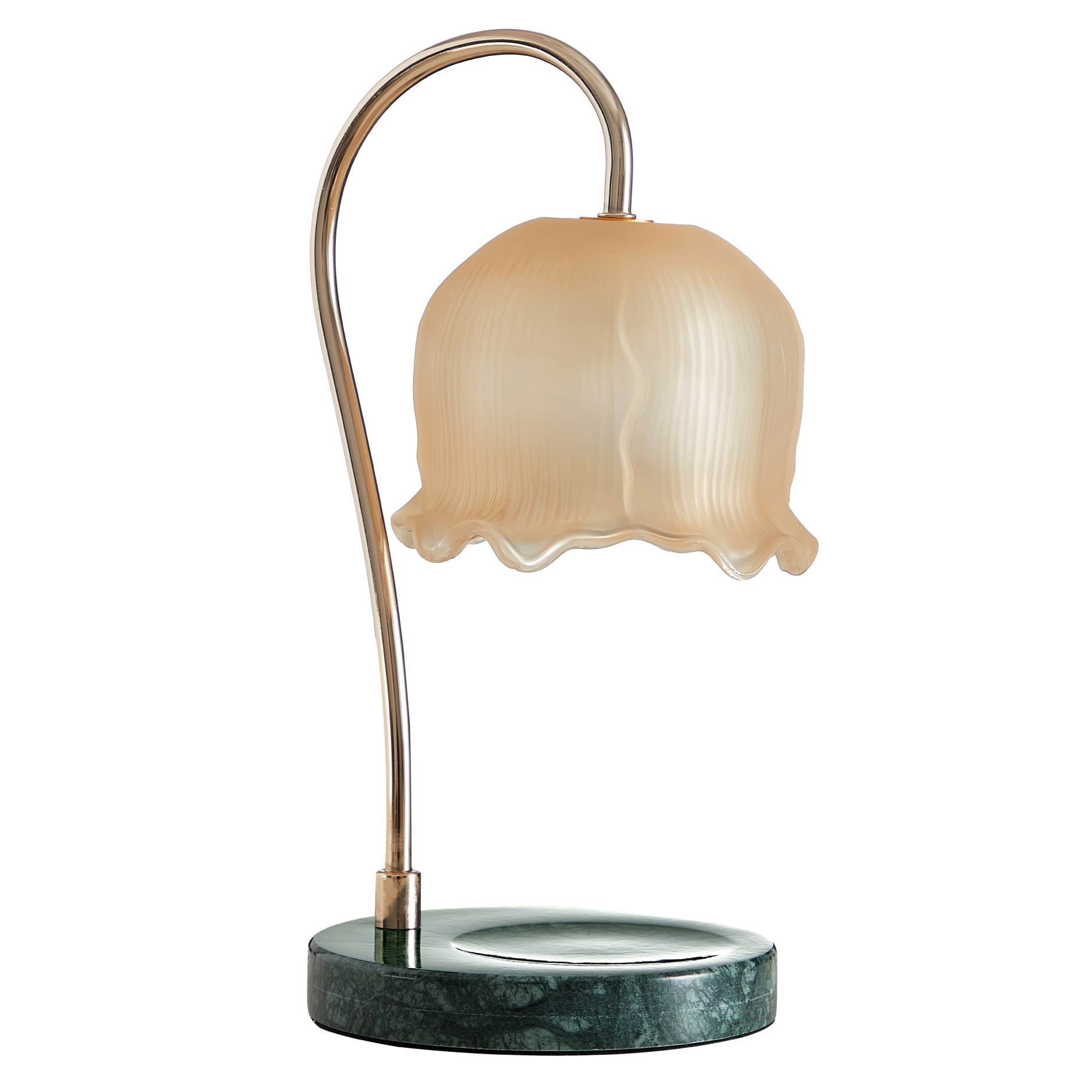 Stylehouse Green Marble Candle Warmer Lamp