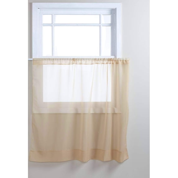 Stylemaster Elegance Sheer Voile, 60" X 36" | Panel, Gold