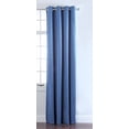 thumbnail image 1 of Stylemaster Home Products Renaissance Home Fashion Portland Foam Back Grommet Panel, 55" x 63", Navy, 1 of 2