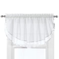 thumbnail image 1 of Stylemaster Modern Rod Pocket Energy Efficient Valances, 60" x 24", 1 of 4