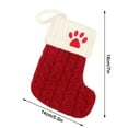 thumbnail image 1 of Styles Christmas Stocking Decoration Christmas Ornament Gift Bags Pet Christmas, 1 of 3