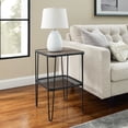 thumbnail image 1 of Styles Grey Wash Hairpin Leg End Table by Bellamy Studios, 1 of 8