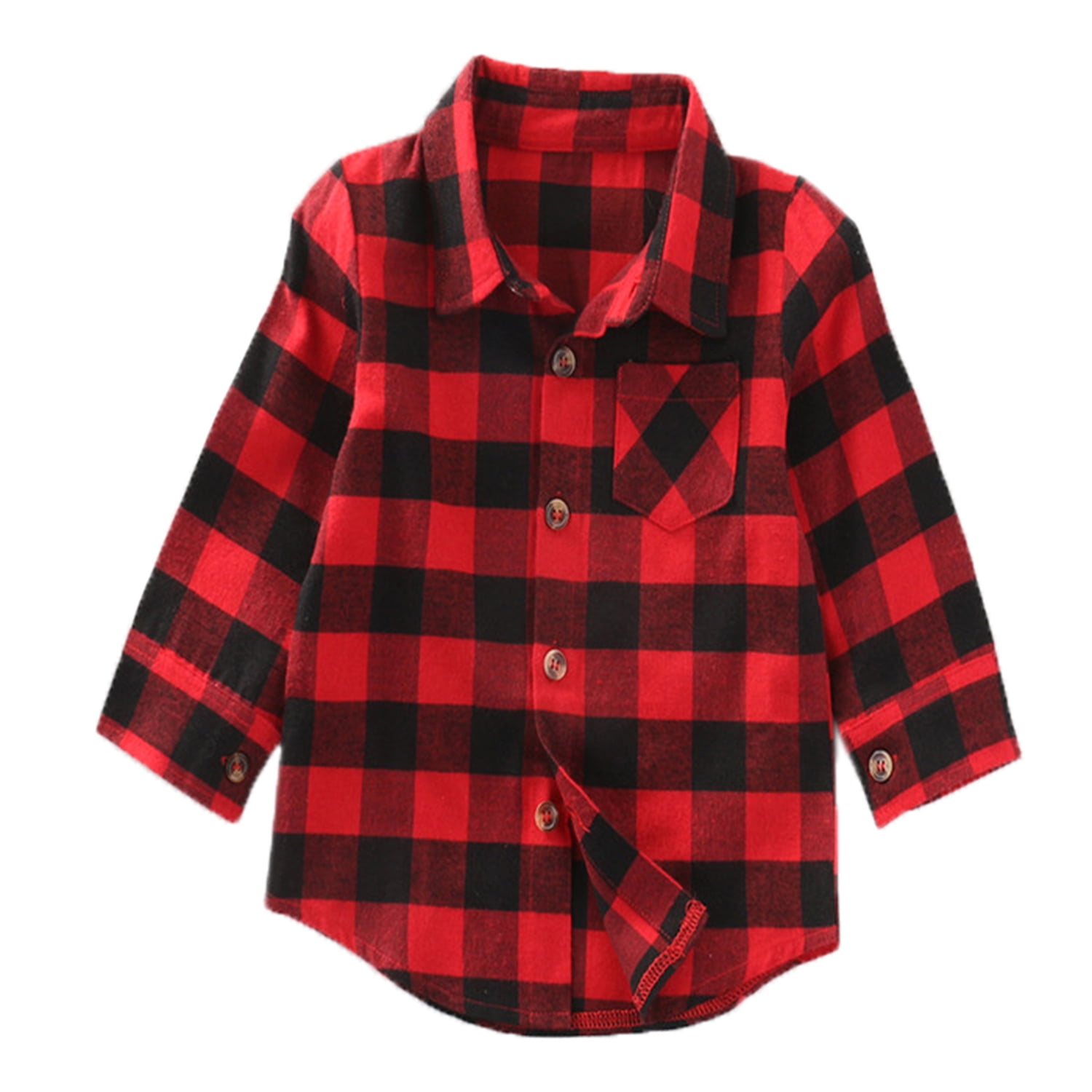 plaid button up shirts for toddlers