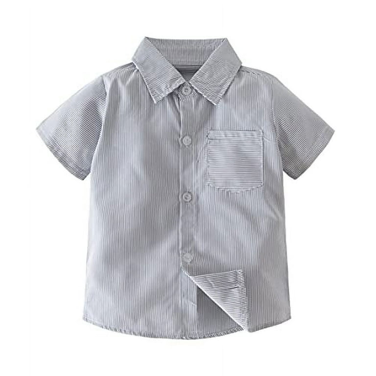 Baby boy short sale sleeve dress shirt