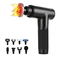 thumbnail image 1 of Styles II Hot and Cold Therapy Deep Tissue Muscle Massage Gun 20 Speeds USB Rechargeable Percussion Massager with 8 Massage Heads, 1 of 9