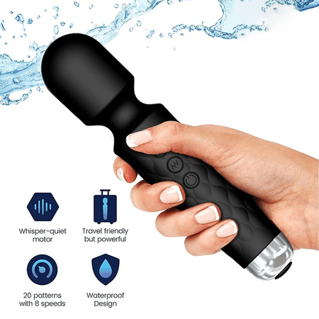 Styles II Torpeedo Mini HandHeld Body Massager - Great At - Home for Neck, Back, Shoulder, Waist, Feet – Suitable for All