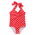 thumbnail image 1 of StylesILove Infant Baby Girl Cute Polka Dots One-Piece Swimsuit Beach Bathing Suit Pool Swimwear, 1 of 5