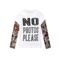 thumbnail image 1 of StylesILove Super Cool Unisex Kid Cotton T-shirt withk Mesh Tattoo Sleeve (120/5, No Photo Please), 1 of 2