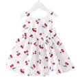 thumbnail image 1 of StylesILove Sweet Princess Cherry Print Sleeveless A-line Dress, 1 of 4