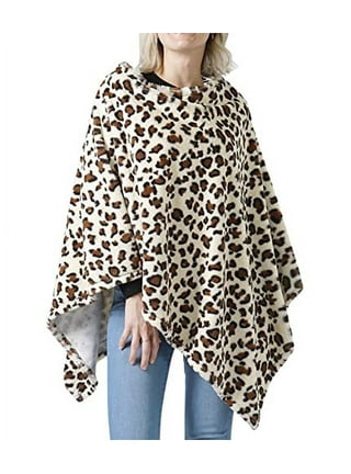 Leopard Poncho