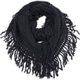 thumbnail image 1 of StylesILove Women Cozy Knit Tassel Infinity Loop Scarf - 5 Colors, 1 of 4