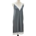thumbnail image 1 of StylesILove Women Lace Trim Bamboo Cotton Nightgown Ultra Soft Sleepwear (Sleeveless, 12/X-Large), 1 of 2