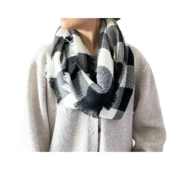 StylesiLove Plaid Lovers Collection Womens Infinity Scarf Regular Scarf