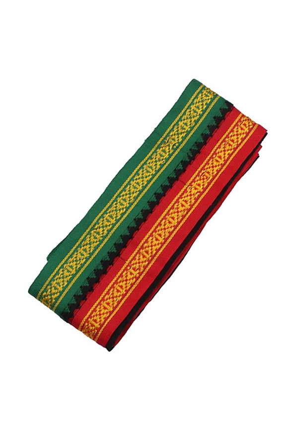 Cotton Men's Stole Angavastram with Thalapathi Style Border 1.2Mts (Black)