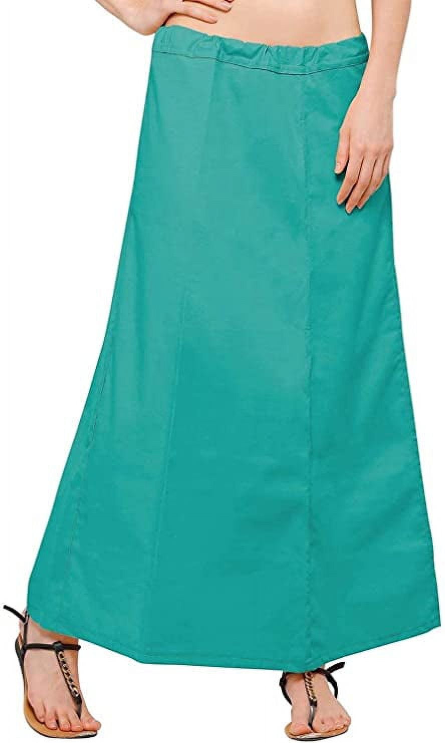 Stylesindia Damen Baumwoll-Petticoat Für Sarees - Verstellbarer Bund