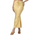 thumbnail image 1 of Stylesindia Women's High Waist Slim Bodycon Shimmer Party Club Night Out Maxi Long Pencil Skirts ( 3X-Large, Gold), 1 of 5